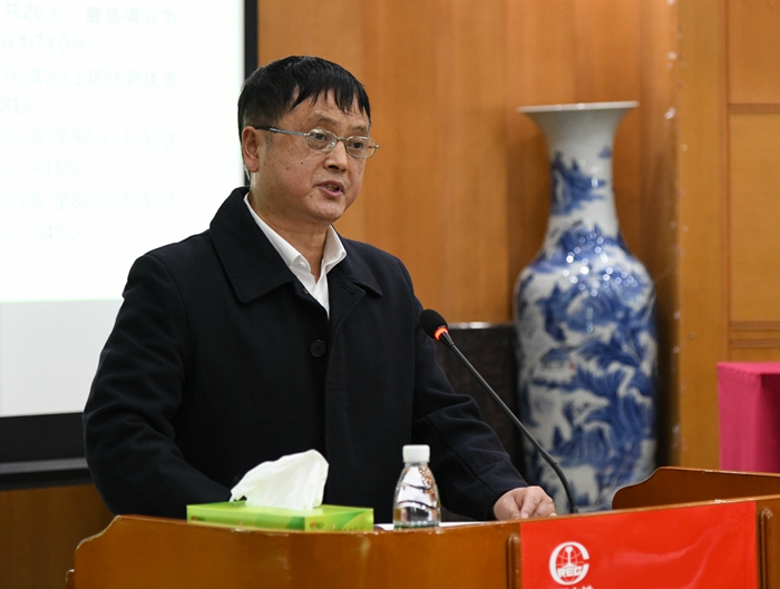 图3：公司纪委办公室主任唐怀骥通报检查考核结果.JPG